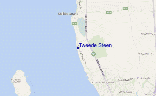 mapa de ubicación de Tweede Steen