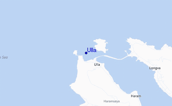 mapa de ubicación de Ulla