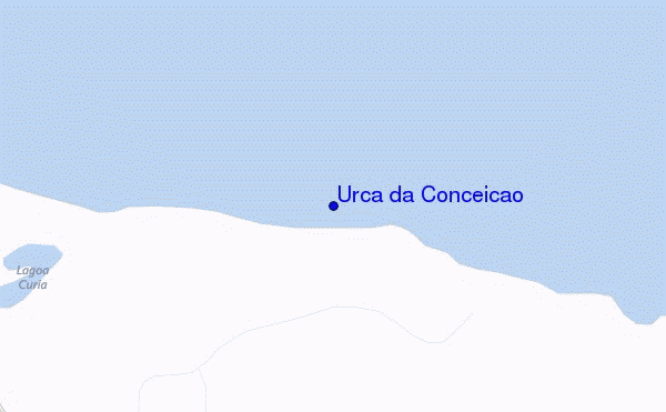 mapa de ubicación de Urca da Conceicao