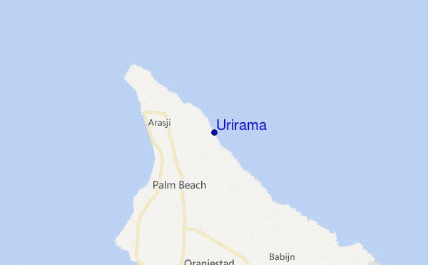 mapa de ubicación de Urirama