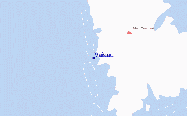 mapa de ubicación de Vaiaau