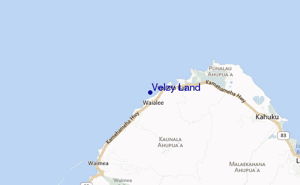 mapa de ubicación de Velzy Land