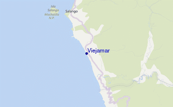 mapa de ubicación de Viejamar