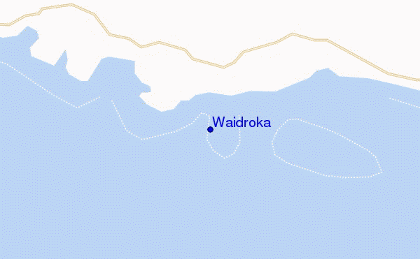 mapa de ubicación de Waidroka