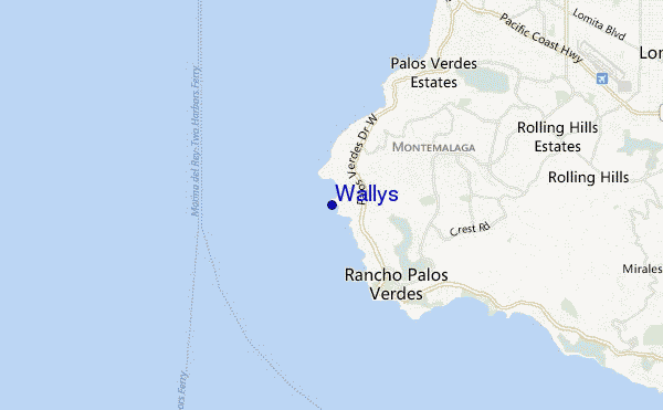 mapa de ubicación de Wallys