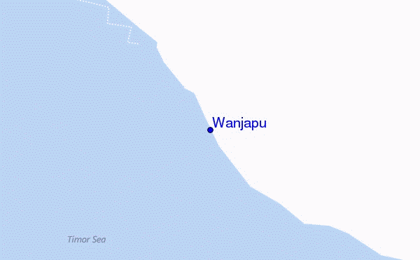 mapa de ubicación de Wanjapu