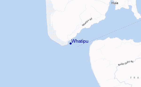 mapa de ubicación de Whatipu