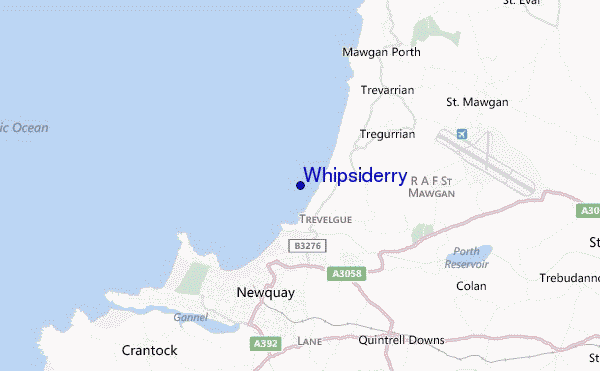 mapa de ubicación de Whipsiderry