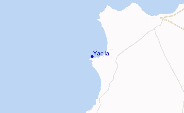 mapa de ubicación de Yacila