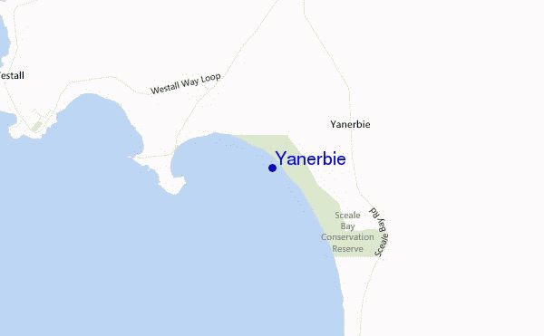 mapa de ubicación de Yanerbie