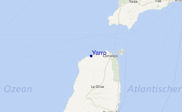 Yarro Location Map