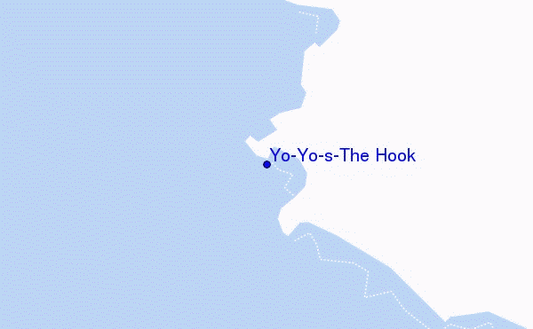 mapa de ubicación de Yo-Yo's-The Hook