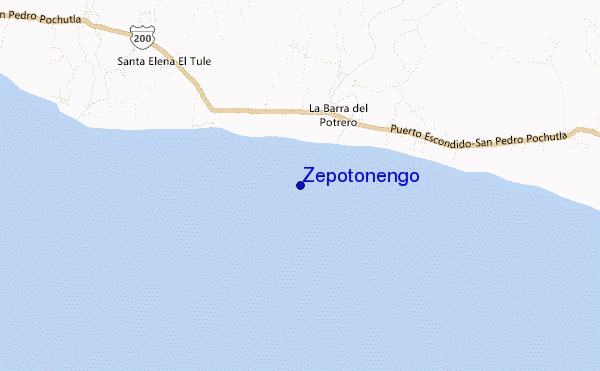 mapa de ubicación de Zepotonengo