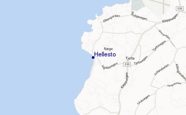 mapa de ubicación de Hellesto