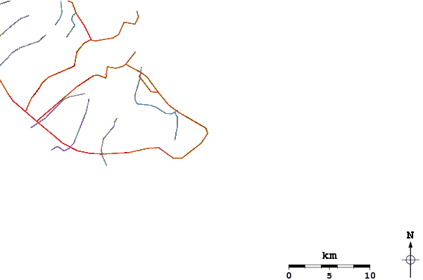 Carreteras y ríos cerca de ADs/Doubles