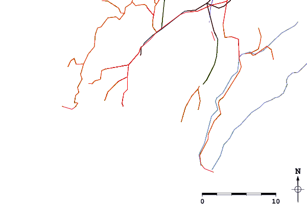 Carreteras y ríos cerca de Airport Rights