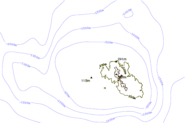 Costa alrededor de Santa Maria - Anjos