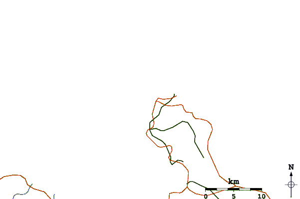 Carreteras y ríos cerca de Anse Bertrand