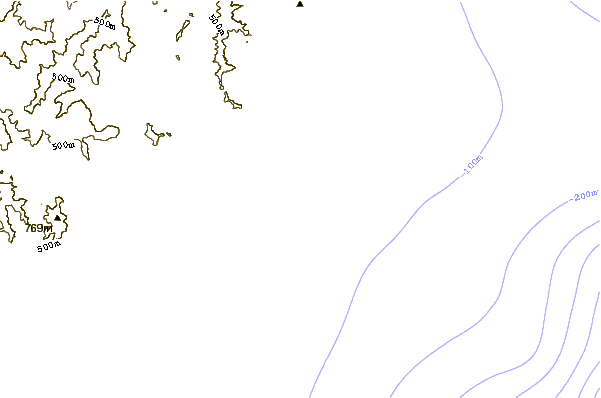 Costa alrededor de Aoura