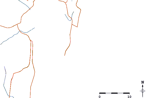 Carreteras y ríos cerca de Armacao