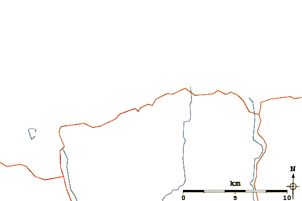 Carreteras y ríos cerca de Armadale Bay