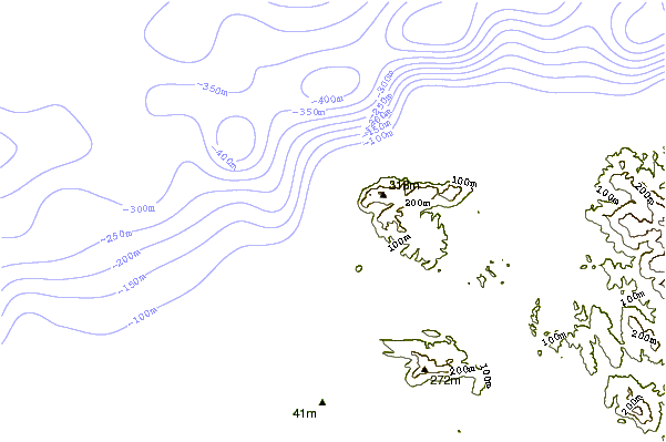 Costa alrededor de Aroussa Bahe