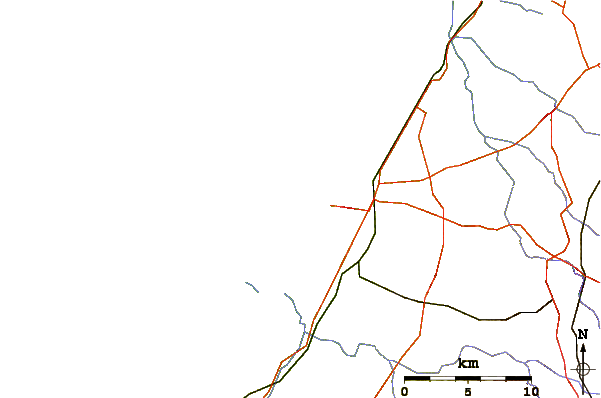 Carreteras y ríos cerca de Ashkelon Shimshon