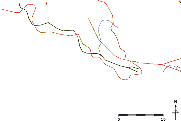 Carreteras y ríos cerca de Bandol - Les Nervis