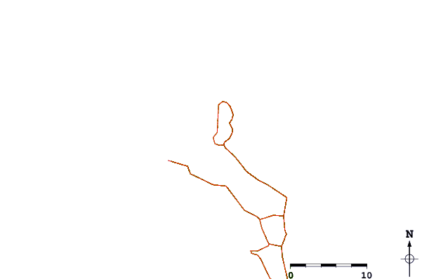 Carreteras y ríos cerca de Beau Vallon Beach
