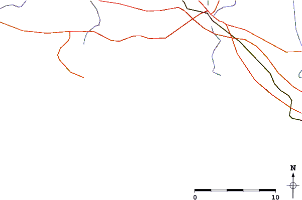 Carreteras y ríos cerca de Beg An Tour
