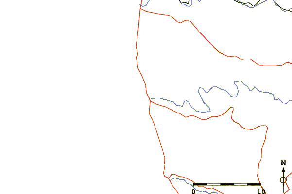 Carreteras y ríos cerca de Big River