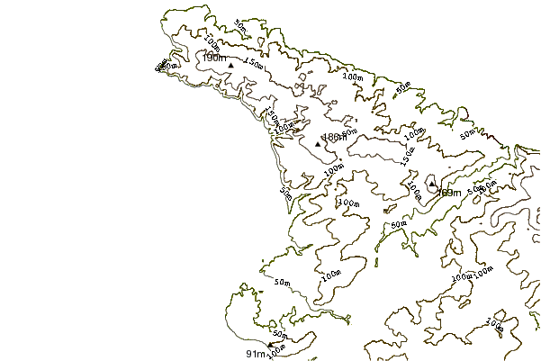 Costa alrededor de Biville