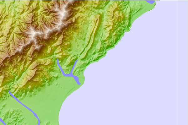 Surf spots cercanos a Blue Duck Stream