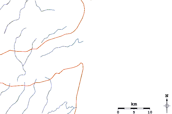 Carreteras y ríos cerca de Boca da Barra