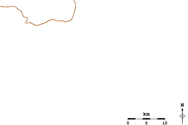 Carreteras y ríos cerca de Bonete (Ilha Bela)