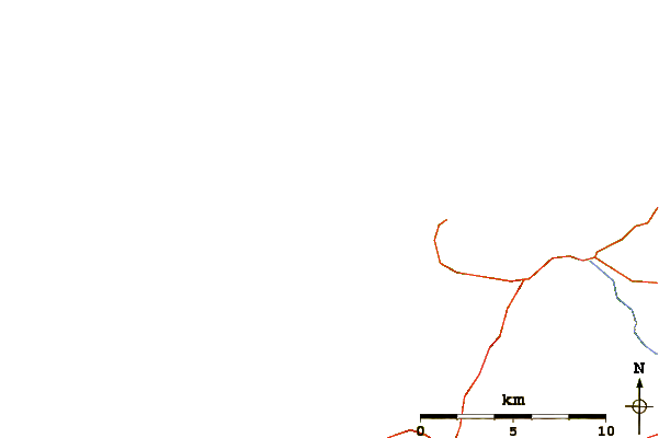 Carreteras y ríos cerca de Boobys
