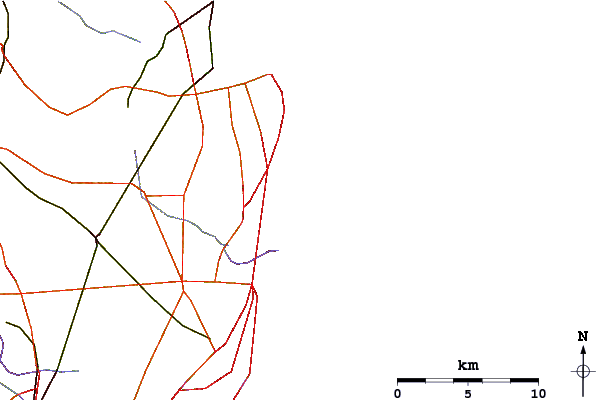 Carreteras y ríos cerca de Bradley Beach