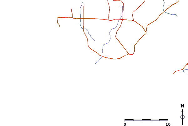 Carreteras y ríos cerca de Bushrangers Bay