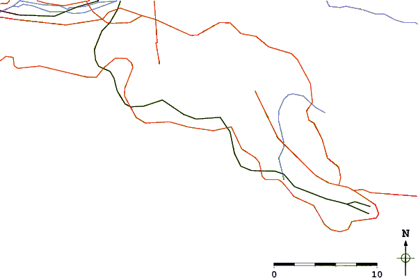 Carreteras y ríos cerca de Cap St Louis