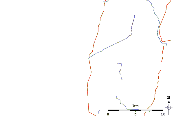 Carreteras y ríos cerca de Caravans