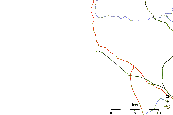 Carreteras y ríos cerca de Carteret