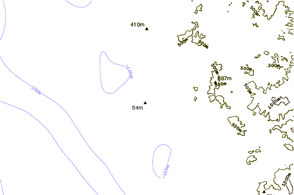 Costa alrededor de Centinela