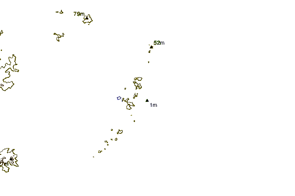 Costa alrededor de Cerro Verde