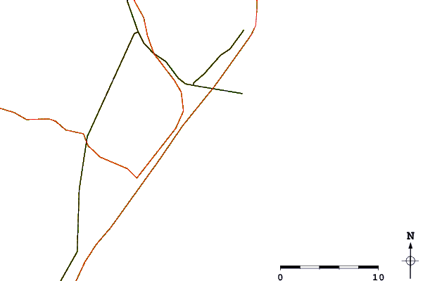 Carreteras y ríos cerca de Chodes