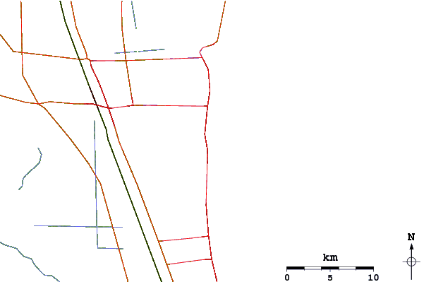 Carreteras y ríos cerca de Cocoa Beach Pier