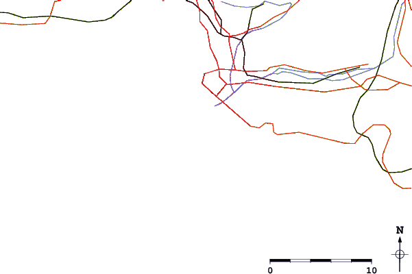 Carreteras y ríos cerca de Marseille - Colombet