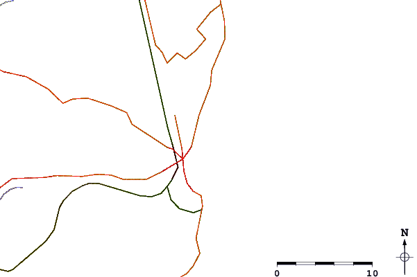 Carreteras y ríos cerca de Constitucion (Mar del Plata)