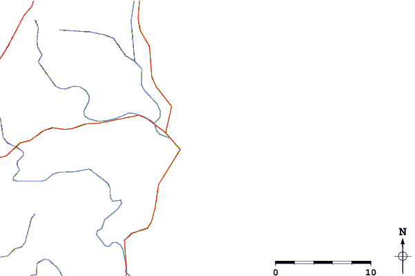 Carreteras y ríos cerca de Cooks Cove Reefs