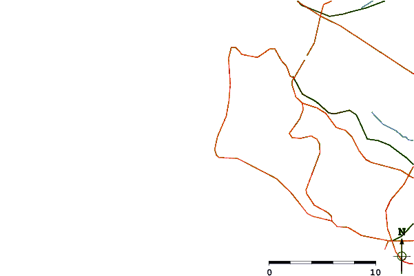 Carreteras y ríos cerca de La Cote Sauvage - Le 43