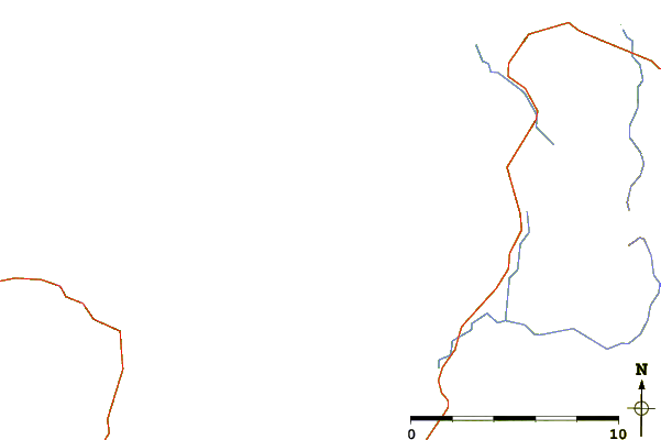 Carreteras y ríos cerca de Crummie's Bay